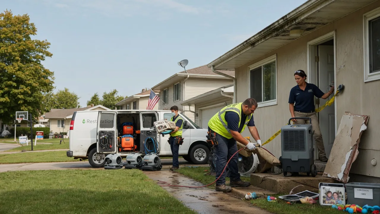 Water Damage Restoration in Spraggs, PA near me